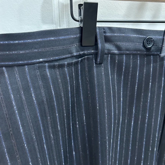 Versace Collection 2 Piece Pinstripe Double Breasted Suit Jacket Set 58 L / 48 L - Picture 11 of 13